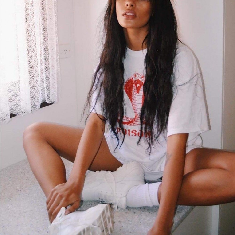 The Ragged Preist White POISON tee